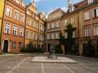 street of old town, Warsaw, Poland