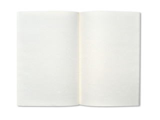 Blank notebook