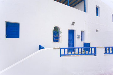 grèce, cyclades, amorgos : village de chora