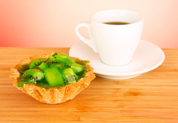 Chocolate cake with nuts