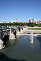 Naklejka premium Puente Segovia,Madrid