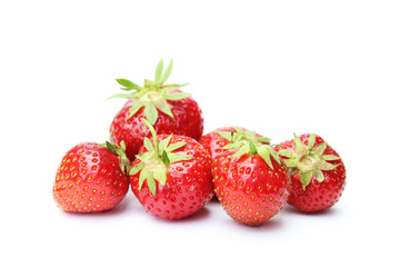 Fototapeta na wymiar sweet red strawberries