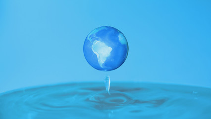 Fototapeta na wymiar World water