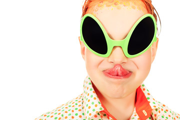yellow glasses