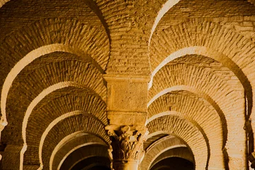 Wandcirkels plexiglas Kairouan-moskee, Tunesië © Peter Robinson