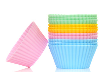 Coorful cupcake liners