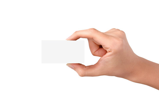 Blank Visiting Card