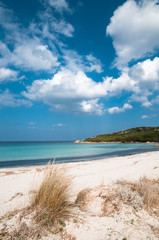 Sardinia, Italy: Pevero beach in Costa Smeralda