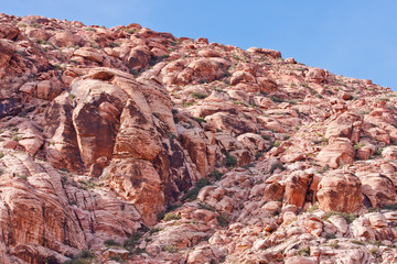 Red Rocks Under Blue Sky