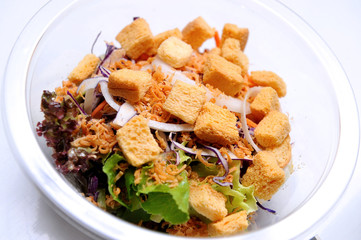 Close-up of salad