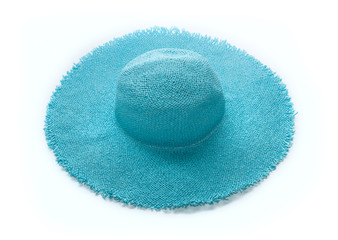 lady's hat isolated on a white background