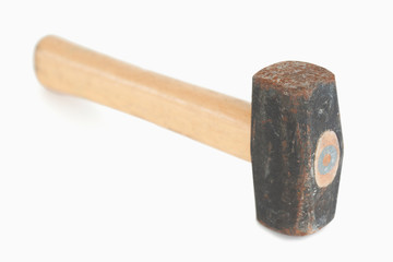 Close up of a hammer