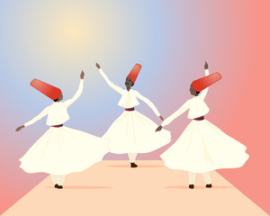 whirling dervish