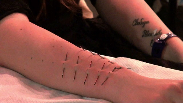 Piercing on the body and face
