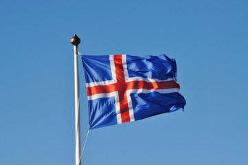 Islandflagge