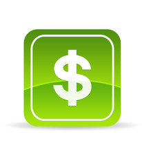 Green Dollar Icon