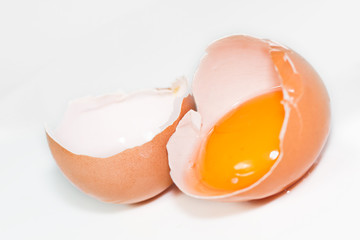 aufgeschlagenes Ei