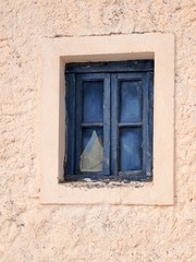 Fototapeta na wymiar Verschlossenes Fenster