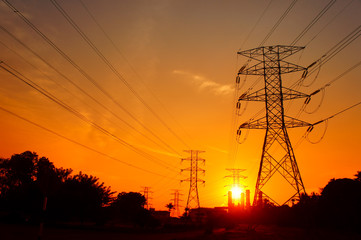 Fototapeta premium great sunset