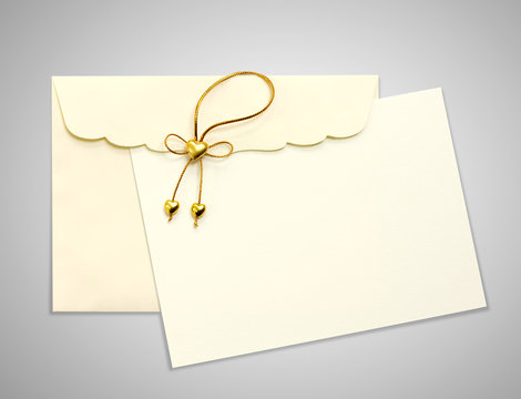 Envelope and mail wedding invitations,