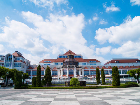 Fototapeta Old spa house, Sopot, Poland