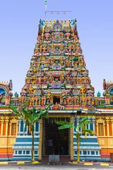 Cercles muraux Lieu de culte Temple hindou à Kuala Lumpur en Malaisie