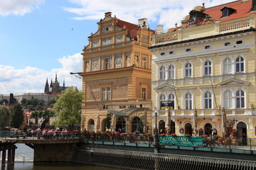 Prag, Smetana Museum an der Karlsbrücke
