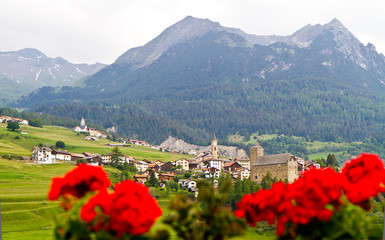 Riom bei Savognin, Schweiz