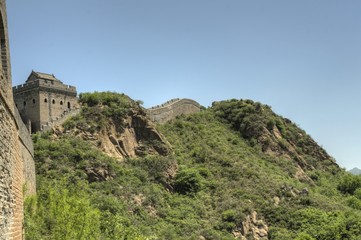 Jinshanling, China - The great Wall (chinesische Mauer)