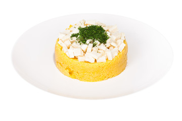 Carpathian refined dish