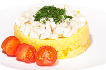 Carpathian refined dish