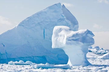 Foto op Aluminium .Antarctic iceberg © Goinyk