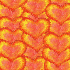 Background, valentine hearts