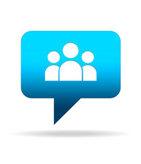People Speech Bubble