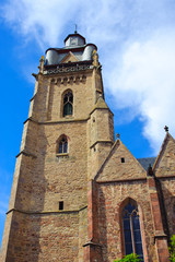 Fototapeta na wymiar Kirche in Bad Wildungen