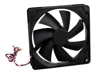 Computer case cooling fan