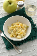 Ensalada de manzana con limón