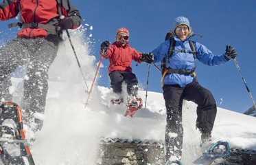 Riesengaudi im Schnee