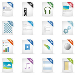 Filetyp Icons - DESIGN No. 2 -
