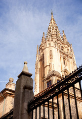Bell tower of Oviedo cathedral