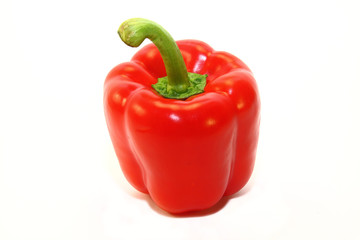 red pepper isolated on white background