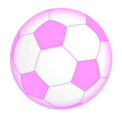 Soccer Ball Pink