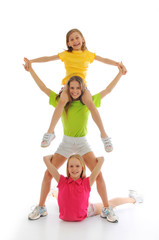 Gymnastic pyramid