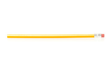 A yellow pencil