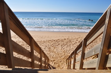 Caminho para a praia