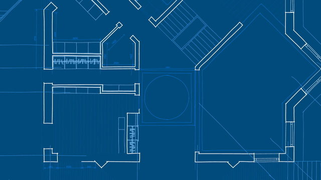 architecture blueprint - house plan