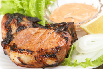 Piece of grilled meat