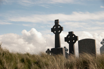 Cemetery on the Aran Islands