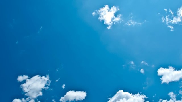 Wolkenformationen im Zeitraffer - Links