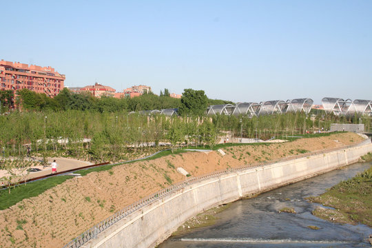 Paisaje MAdrid Rio